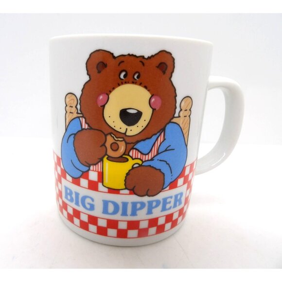 Vintage Avon Ceramic Big Dipper and Little Dipper Coffee Mugs NOS - Picture 3 of 4